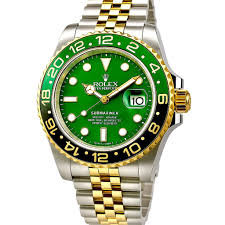 Two Tone Sprite Chain Strapped Submariner Watch