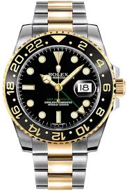 Two Tone Sprite Chain Strapped Submariner Watch