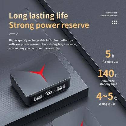 VIVIDUS Wireless Earbuds with Noise Canceling Mic, Bluetooth 5.3, Waterproof and Touch Control