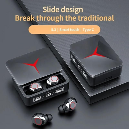VIVIDUS Wireless Earbuds with Noise Canceling Mic, Bluetooth 5.3, Waterproof and Touch Control